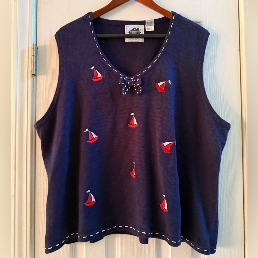 Storybook Knits Nantucket Shore Sweater Tank